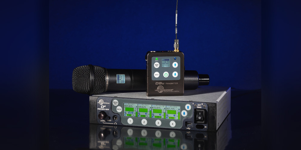 A Lectrosonics bemutatta a D Squared digitális vezeték nélküli mikrofonrendszert